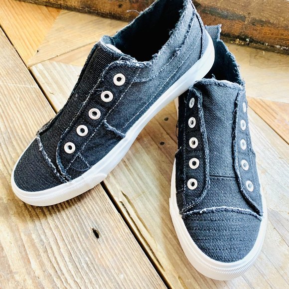 Corkys Shoes Corkys Womens Babalu Slipon Sneakersblack Poshmark